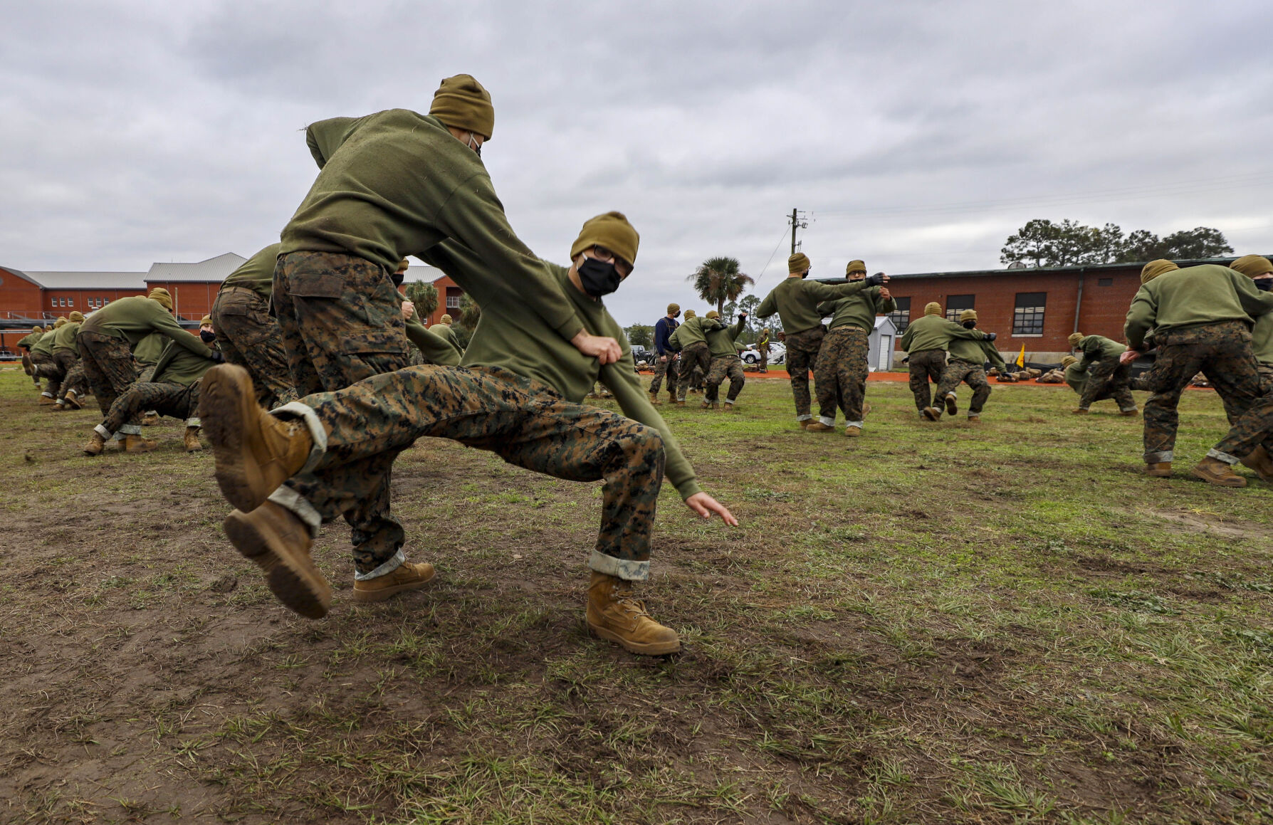 A year ago, SC military bases began to fight COVID. Now, they must combat vaccine rumors.